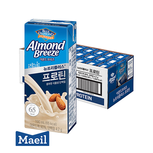 [매일] 아몬드브리즈 뉴트리플러스 프로틴 190ml 24팩