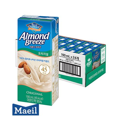 [매일] 아몬드브리즈 오리지널 190ml 24팩