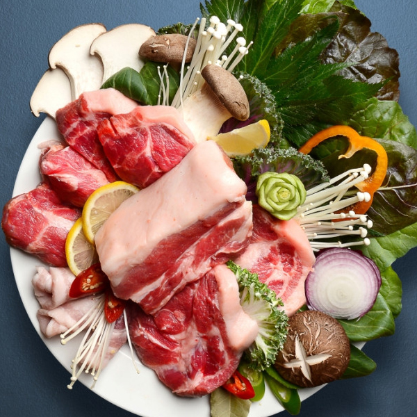 [참마음한돈] 한돈모듬구이 1kg(삼겹살200g+목살200g+가브리살300g+뒷고기300g)