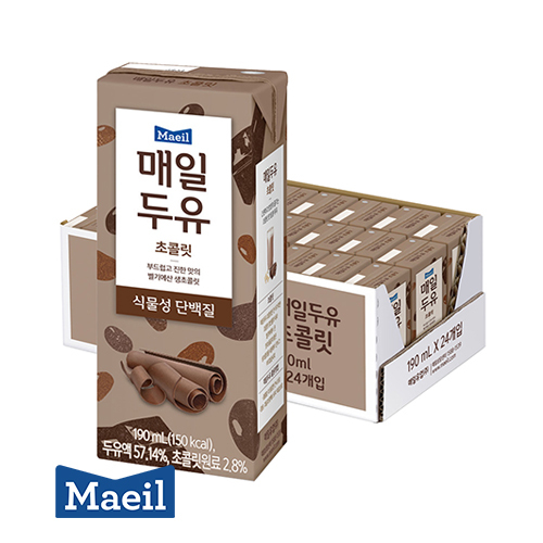 매일두유 초콜릿 190ml 24팩