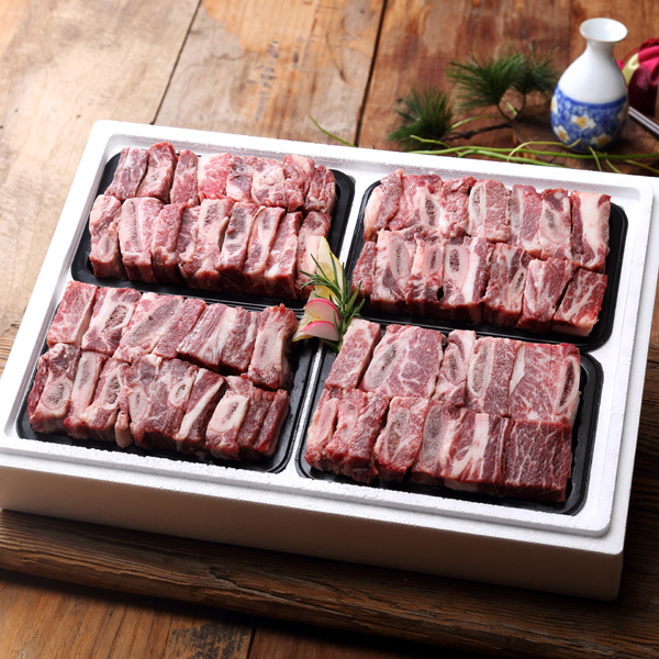 [名品]횡성한우 갈비세트 2.4kg [1등급이상]