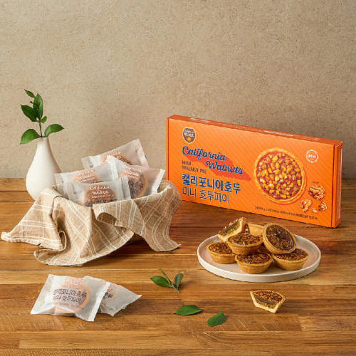 밀크앤허니 캘리포니아호두 미니 호두파이 3개 세트 (50g x 24개입)