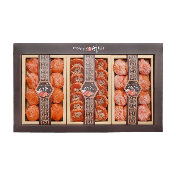 신농모둠세트3호(곶감500g×2팩+ 호두말이300g×1팩) / 보자기포장