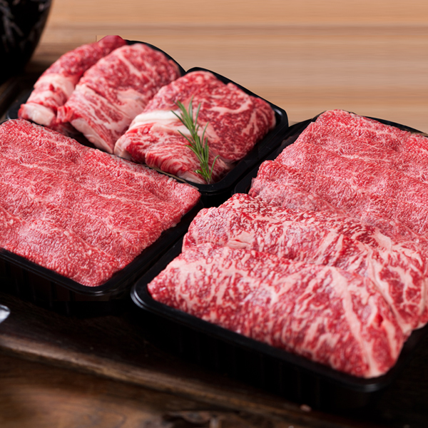 [참다운한우] 1등급 구이정육선물세트 2호 1.2kg(등심300g+채끝300g+불고기300g+불고기300g)