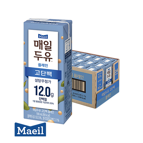 매일두유 고단백 190ml 24팩