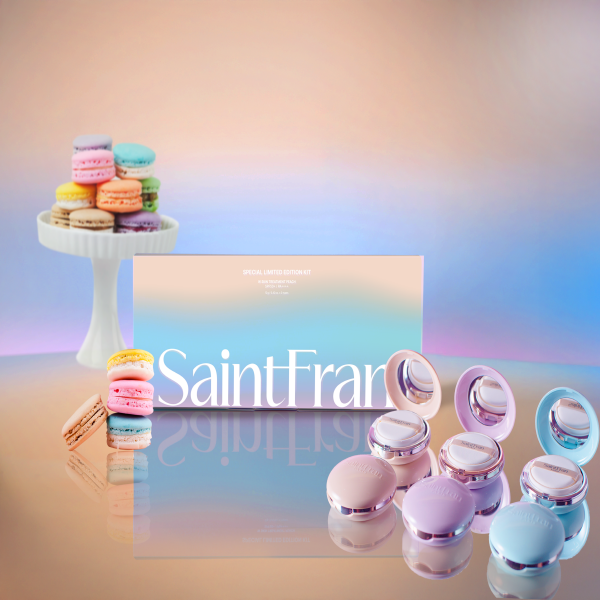 NEW [세인트프랑] 더블유 스킨트리트먼트 피치 팩트 벨에떼 에디션 (누디 팩트 12ml * 3개)