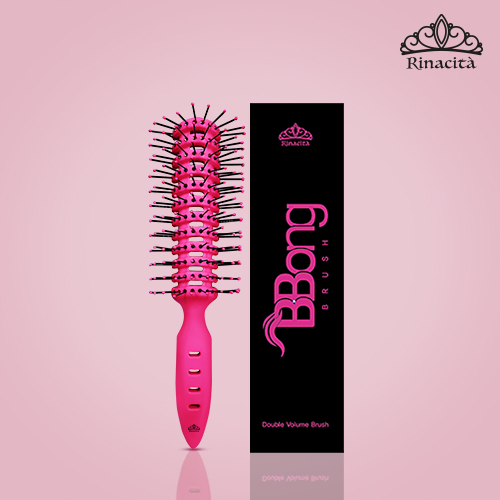 [리나시타] 더블볼륨 브러쉬_핑크