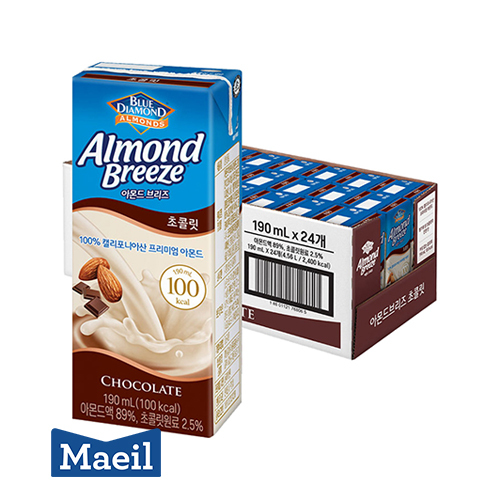 [매일] 아몬드브리즈 초콜릿 190ml 24팩