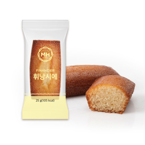 [신세계푸드] 밀크앤허니 휘낭시에 25g 20개입