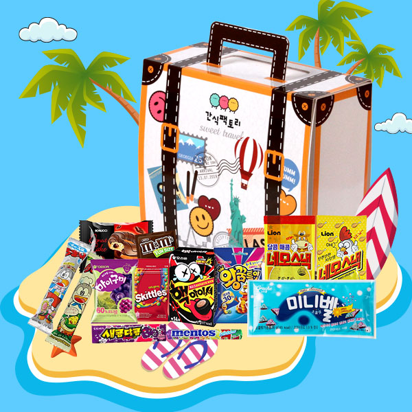 달달한 간식가득 젤리가득 인기과자선물세트 캐리어 달달박스 13종