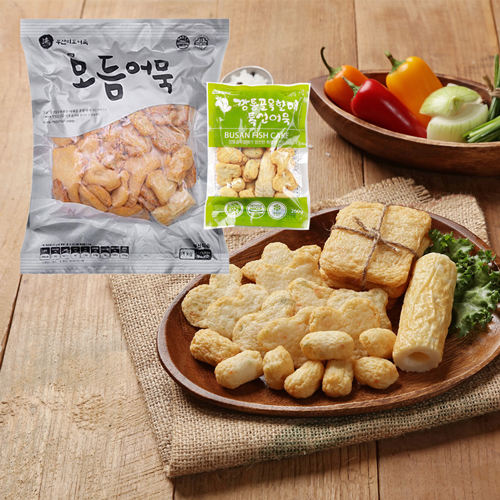 부산어묵 모듬어묵1kg 1봉+고급모듬260g 2봉