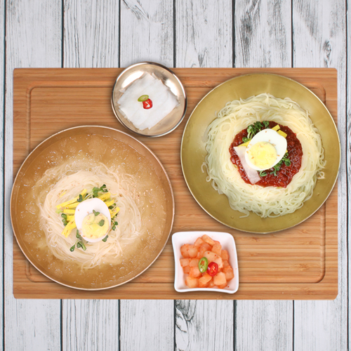 [부산미식여행] 부산밀면10인분+냉면육수5봉+비빔장500g