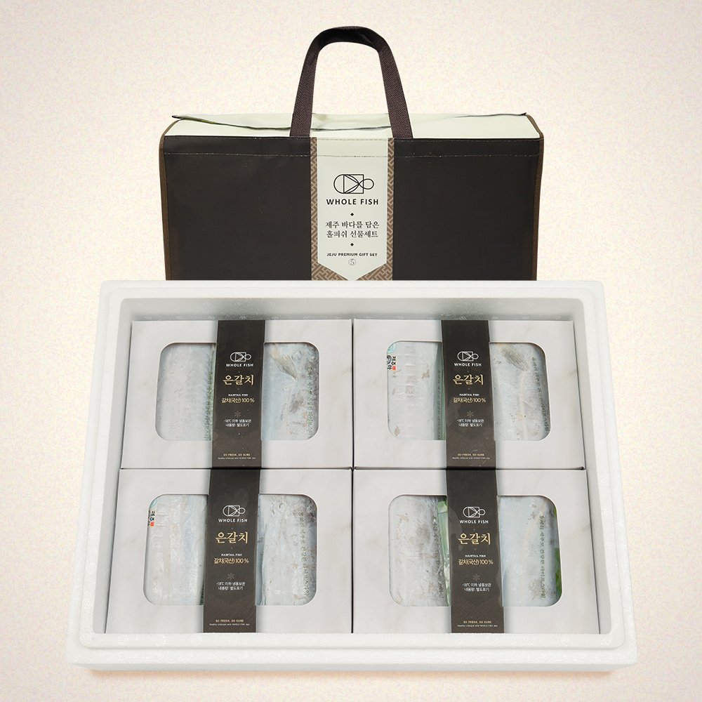 제주하우스 모드락 은갈치프리미엄 4토막/550g x 4팩