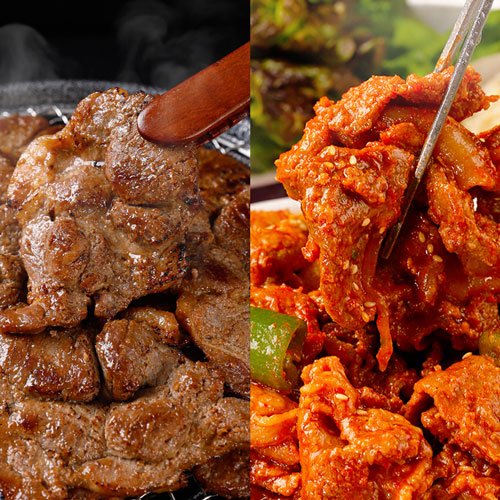 [부산초량]칼집양념구이1kg+제육볶음1kg