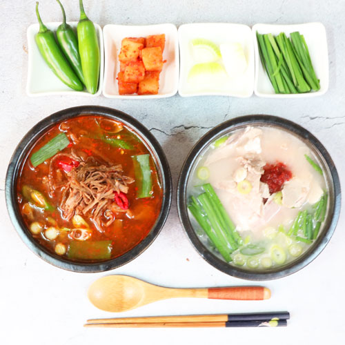 [미식여행]합천돼지국밥600g 1봉+육개장600g 2봉