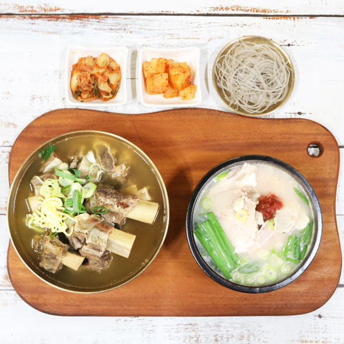 거대왕갈비탕900g+돼지국밥600g+당면1봉