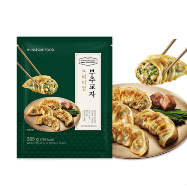 마스터컬렉션 프리미엄 부추교자 385g X 2팩