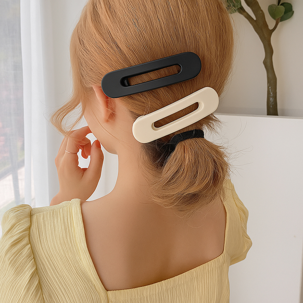 지알비 빅사이즈 앞 옆 머리 헤어 고정 집게핀 택1