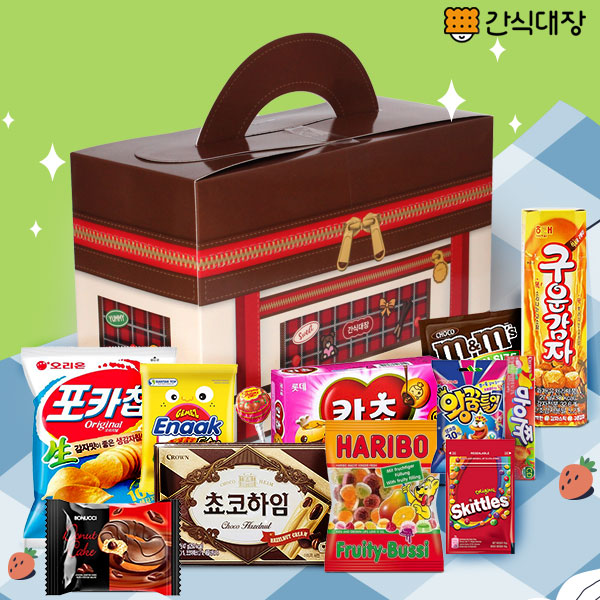 선물추천 간식대장 과자선물세트 피크닉 달콤도시락 12종