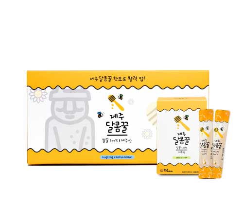 제주하우스 100%제주산 달콤꿀 사양벌꿀 10g*30개