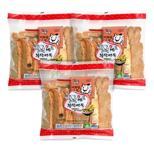 [범표어묵] 간편어묵탕 밀키트 세트(간편어묵탕 340g × 3개)