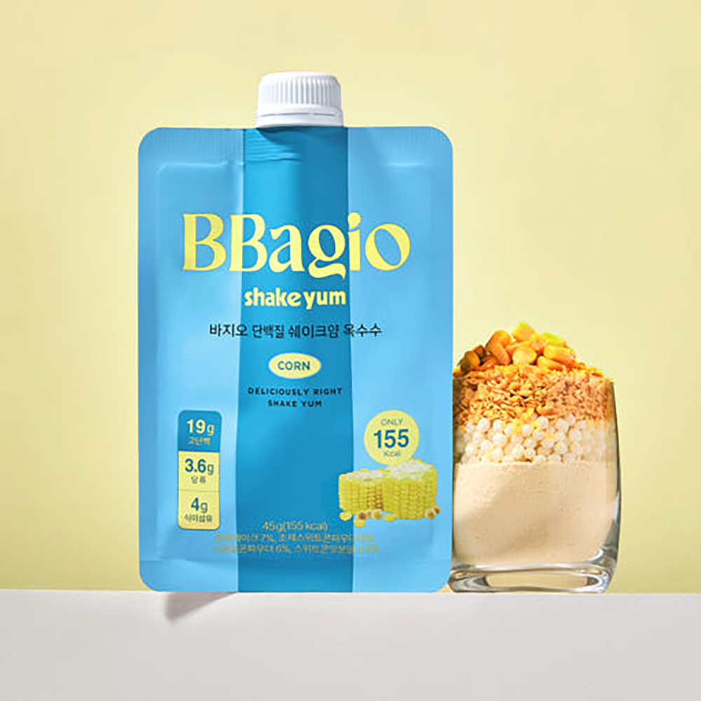 바지오 단백질 쉐이크믹스 옥수수 45gx7포