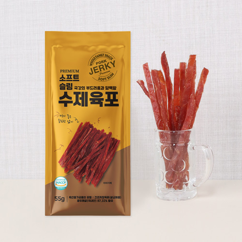소프트슬림 수제육포55g 5봉