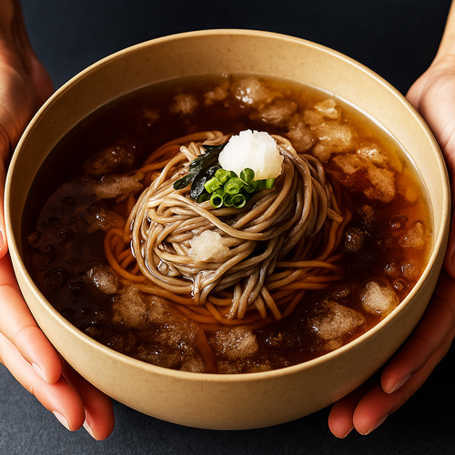 [생면/신선배송]봉평식 生메밀소바10인분(메밀면2kg+메밀장10봉)