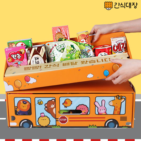 재미와 맛을 한번에 스낵버스26종 과자선물세트