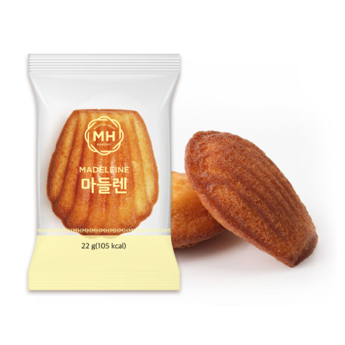 [신세계푸드] 밀크앤허니 마들렌 22g 20개입