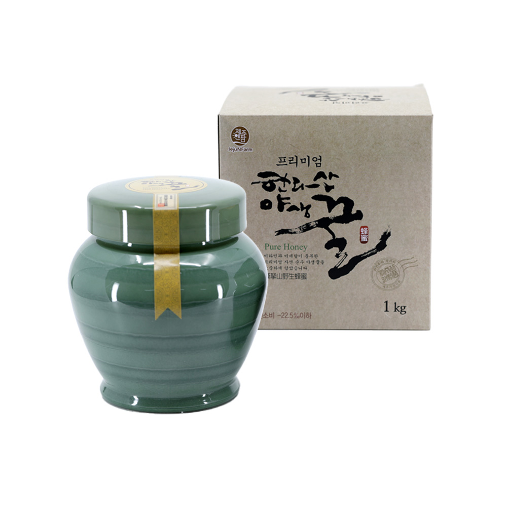 제주하우스 제주 순도 야생꿀 1000g