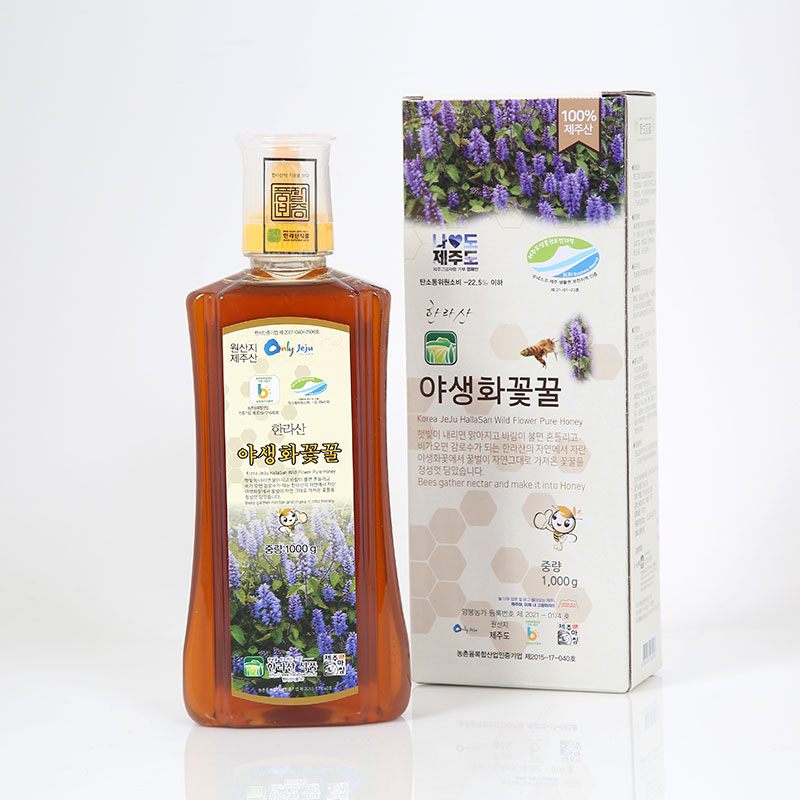 제주하우스 한라산 야생화꽃꿀 PET 1kg