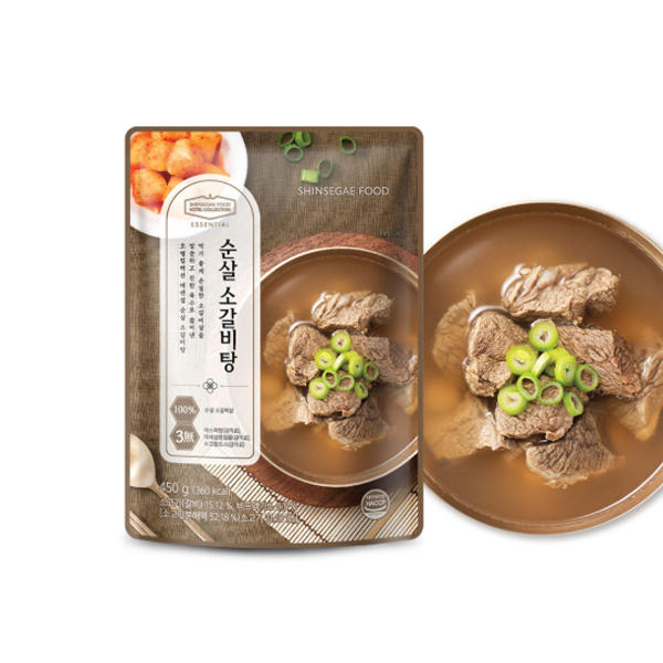 호텔컬렉션 에센셜 된장찌개 1+부대찌개 1+닭곰탕 1+소갈비탕 1 (총 450gx4개)