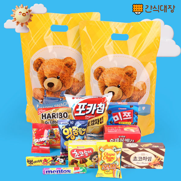 어린이날 곰돌이 파우치 11종 x 2개 세트