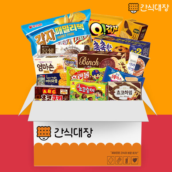 가성비대장 행복세트 남녀노소 누구나 좋아하는 인기간식 과자선물세트 19종 감자 패밀리팩