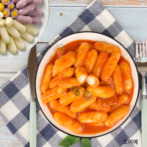 치즈떡볶이1kg 2봉+고구마떡볶이1kg 1봉