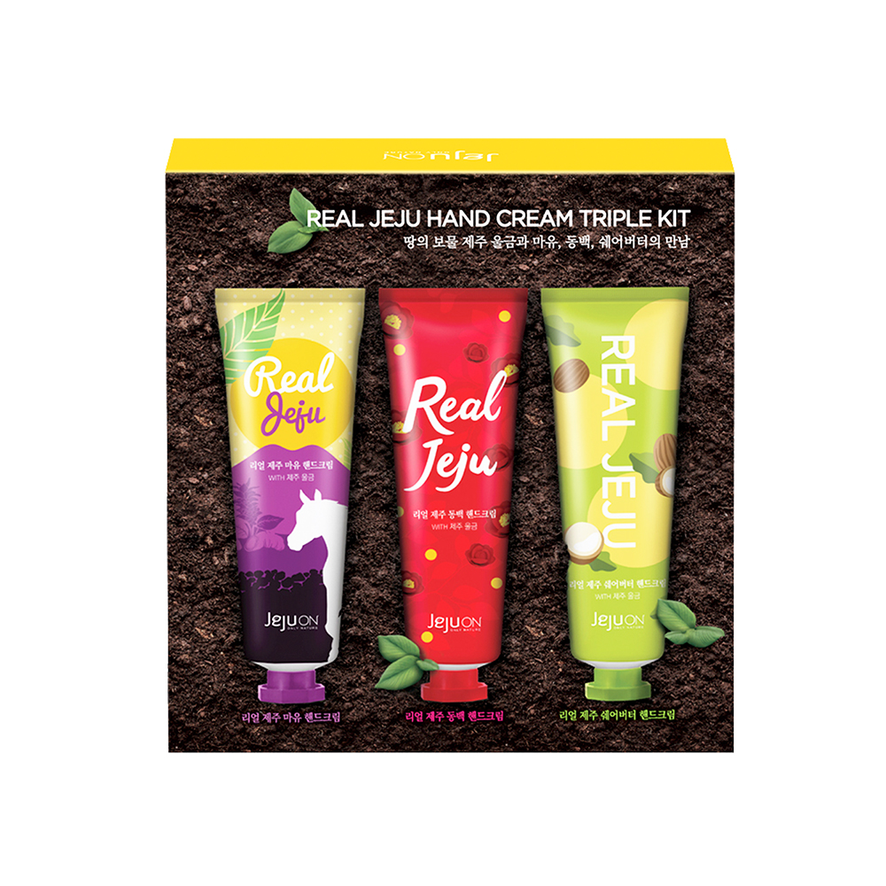 제주온 리얼 제주 핸드 크림 3종 세트
