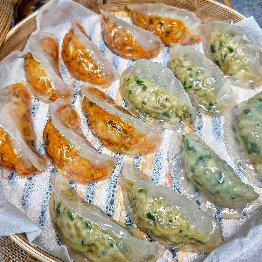 [귀빈정] 감자피 쫄깃한 투명만두 440g (새우)