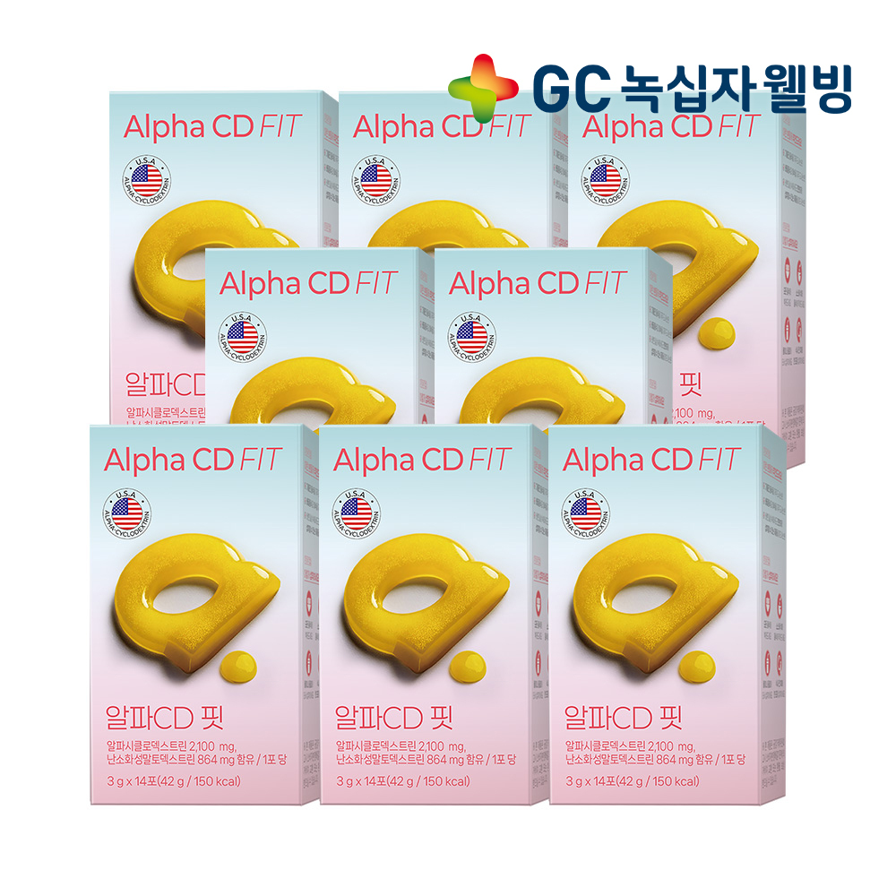 GC녹십자웰빙 알파CD핏 14포 X 8