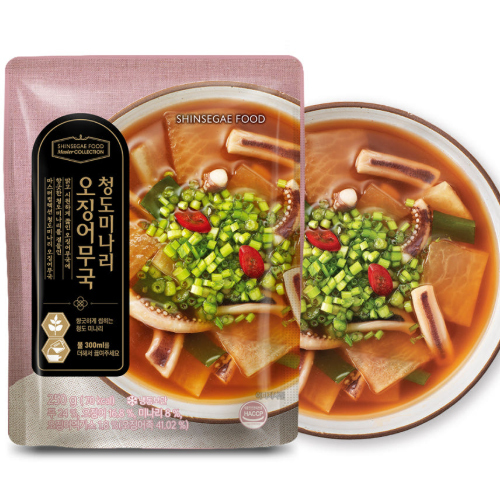 마스터컬렉션 청도미나리 오징어무국 250g  x 5팩