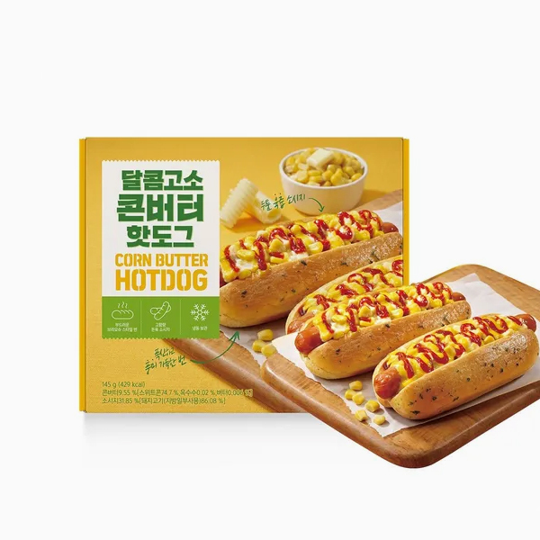 달콤고소 콘버터 핫도그 435g