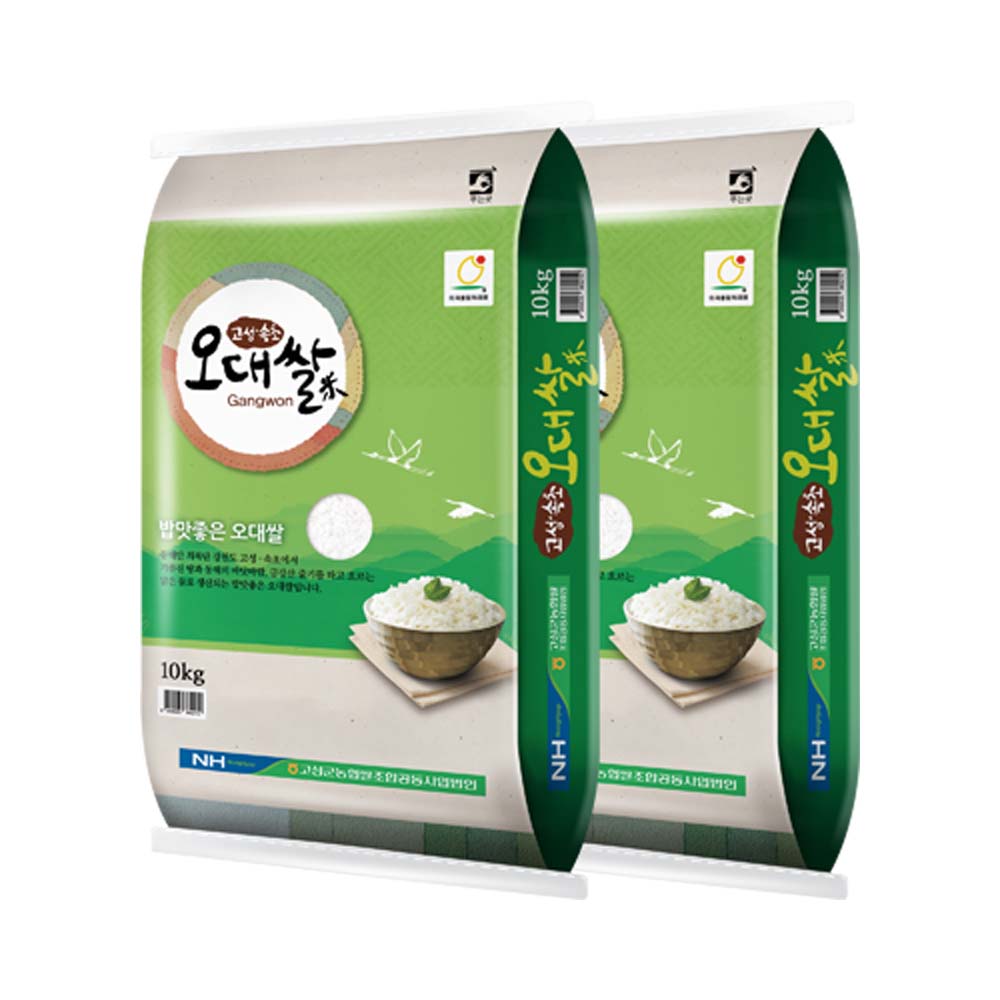 2026년 고성농협오대쌀 20kg 상등급 (백미 쌀 국내산)