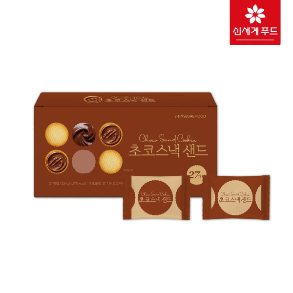 초코스낵 샌드 바스락(27개입)