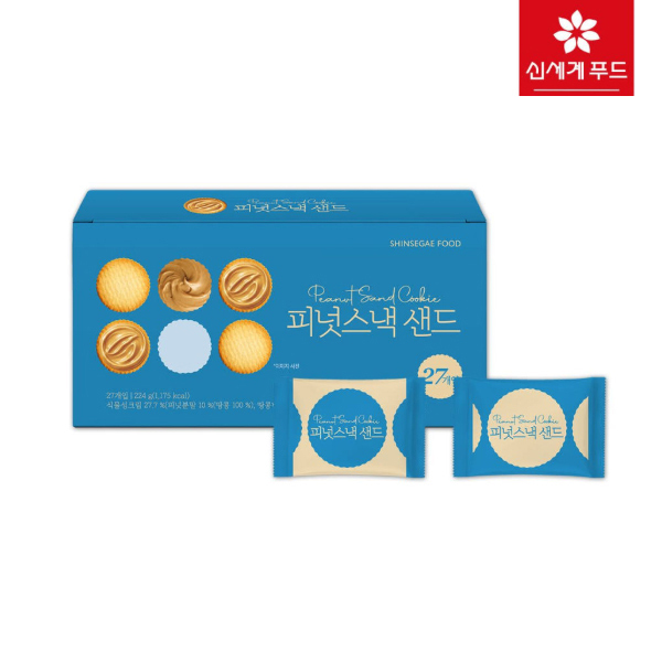 피넛스낵 샌드 바스락(27개입)