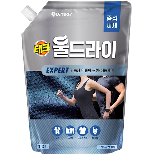 테크 울드라이 중성세제 엑스퍼트 리필 1.3L