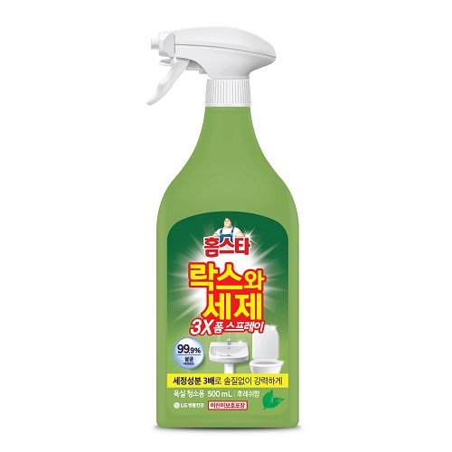 홈스타 락스와세제 3X 스프레이 후레쉬 500ml