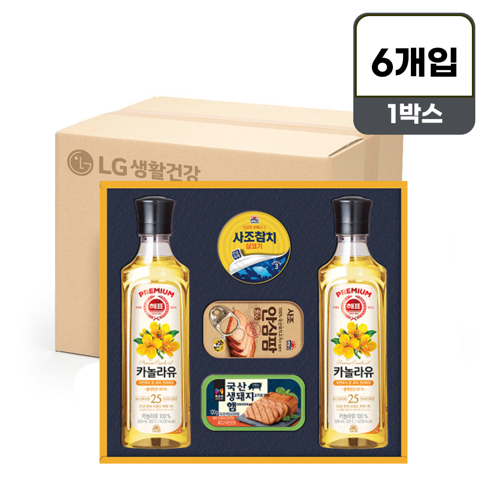 [26추석] 식품세트 프리미엄 햄복합 A호(B5) 1박스(6개입)