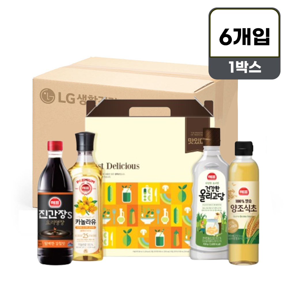[26추석] 식품세트 실속세트 프리미엄(B5) 1박스(6개입)