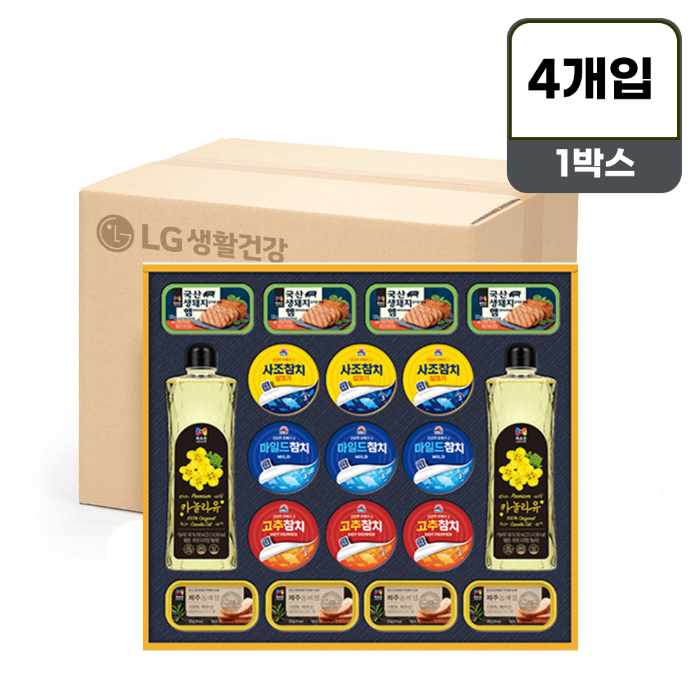 [26추석] 식품세트 프리미엄 햄복합 H호(A6) 1박스(4개입)