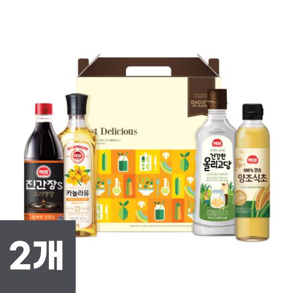 [26추석] 식품세트 실속세트 프리미엄(B5) 2개묶음